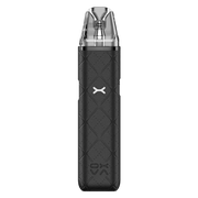OXVA Xlim Go Pod Vape Kit in Black - 30W device with 1000mAh rechargeable battery and 2ml refillable pods, featuring adjustable airflow and compact design.